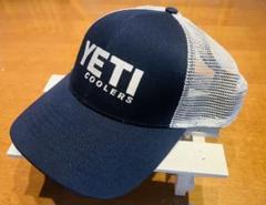 YETI COOLERS イエティ メッシュ キャップ ネイビーxホワイト