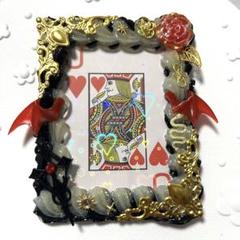 ホイップデコ トレカケース カードケース 硬質ケース 黒×赤×ゴールド