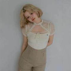 正規品 ANDMARY Taylor set tops ivory andmary】 Taylor set tops ivory アンドマリー - メルカリ