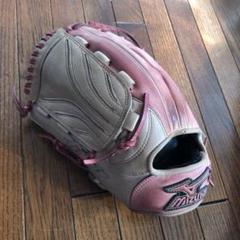 軟式グローブ MIZUNO ピンク / 左投げ / 投手