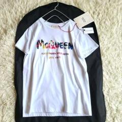 未使用タグ付✨L✨アレキサンダーマックイーン ロゴ Tシャツ 現行品