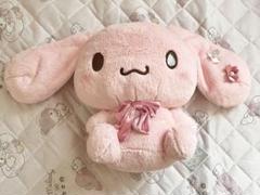 サンリオ シナモロール シナモン ふんわりピンクカラー BIGぬいぐるみ 桜