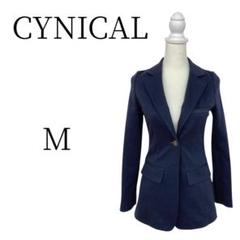 ★美品 CYNICAL シニカル 紺 テーラードジャケット M ☆美品 CYNICAL シニカル 紺 テーラードジャケット M - メルカリ