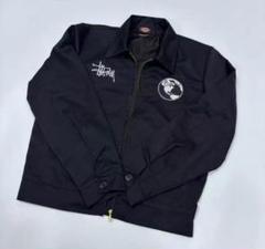 【美品】Stussy ブラック ジャケット ☆関税込☆Stussy☆STUSSY Wave Dye Beach Shell Jacket Black