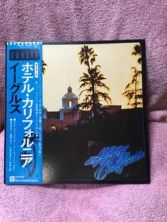 イーグルス ホテルカリフォルニア 中古レコード 　ポスター付 イーグルス / ホテル・カリフォルニア LP - メルカリ