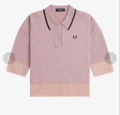 FRED PERRY / Tartan Knit Wear ピンク F7225