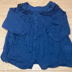 antiqueお花 コットンシフォンブラウス
