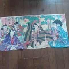 浮世絵 國重 版画 古美術 骨董 アンティーク 日本画 Yahoo!オークション - 江戸期/真作 歌川国芳 本物浮世絵木版画