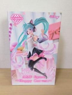初音ミク Happy Cat ver.14th Anniversaryフィギュア □【箱つぶれ有】□初音ミク 14th Anniversary AMP フィギュア