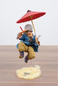 ☆　未開封　bwfc　ドラゴンボールフィギュア　孫悟空　傘　☆ BWFC 孫悟空 フィギュア 番傘 西遊記 ドラゴンボールフィギュア