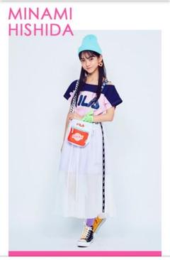 girls2 FILA TEGTEG スカート150 菱田未渚美 石井蘭 未使用