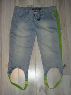 DIRK BIKKEMBERGS ボンテージパンツ BIKKEMBERGS DIRK BIKKEMBERGS ダークビッケンバーグ 鳩目付ワイドパンツ