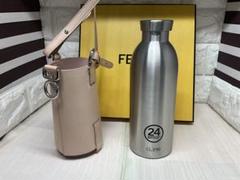 フェンディクライマコラボ水筒シルバー500ml