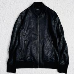 美品　5351 プールオム　LONSDALE レオパード　ブルゾン　L 極美品【希少】5351 プールオム LONSDALE レオパード ブルゾン L