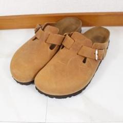 BIRKENSTOCK ロンドン ヌバック 24.5cm ブラウン