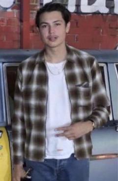 Supreme Shadow Plaid Flannel zip upのサムネイル