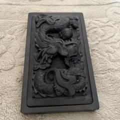 硯　韓国製　龍の彫刻 Amazon.co.jp: 硯 龍彫刻 ドラゴン 韓国製 : 文房具・オフィス用品