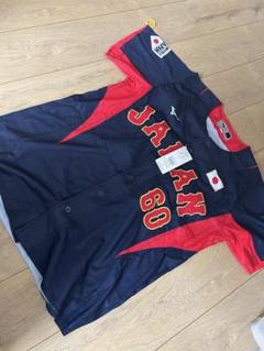 品質保証 侍ジャパン サポーターズユニフォーム ビジター Lサイズ #60岡林 応援グッズ