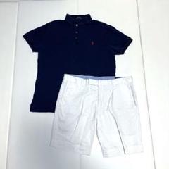人気【Polo Ralph Lauren】ポロシャツ ＋ ショートパンツ セット ポロシャツとショートパンツセット - メルカリ