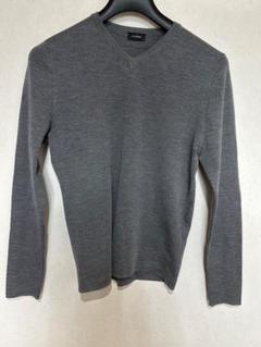 98ss 本人期 JIL SANDER ダークグレー Vネックニット 短丈 98ss 本人期 JIL SANDER ダークグレー Vネックニット 短丈