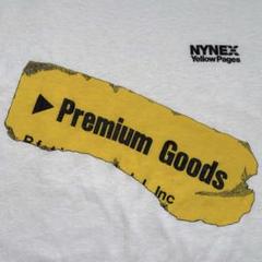 80s 90s NYNEX Yellow Pages プロモTシャツ USA製