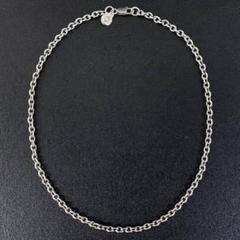 SAAD シルバー 925 4mm 太丸 チェーン ネックレス - メルカリ