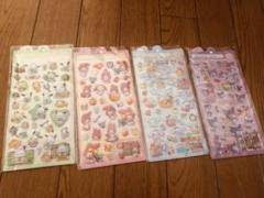 ぷっくり可愛いサンリオのボンボンドロップシール4枚セット