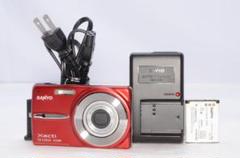 SANYO Xacti DSC-X1200 レッド 充電器付き SANYO サンヨー Xacti DSC-X1200 コンパクトデジタルカメラ