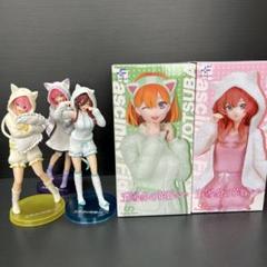 五等分の花嫁Fascinatie Figure猫耳パーカーver.5種SET 五等分の花嫁 FascinityFigure 四葉 五月 猫耳パーカー