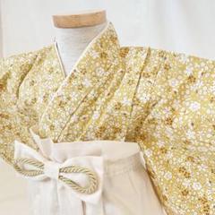 ハンドメイド ベビー袴 高級 くすみカラー 豪華 お食い初め 初節句 ハンドメイド ベビー袴 高級 くすみカラー 豪華 お食い初め 初節句