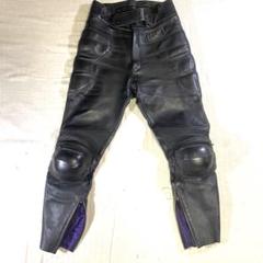 【美品】RAVINEレザーライダーパンツ コミネ公式】PK-717 スポーツライディングレザーメッシュパンツ