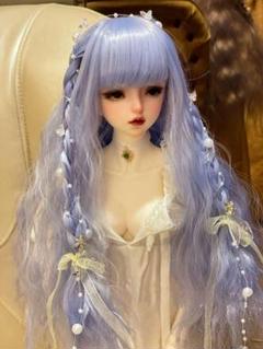 U25 BJD 1/3 人形 ドール　用ウィッグ カツラ 耐熱 ハンドメイド