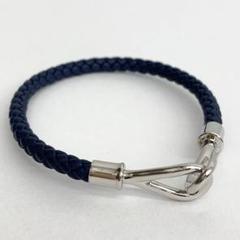 美品 HERMES ブレスレット ジャンボブレス ネイビー 2501099 美品 HERMES ブレスレット ジャンボブレス ネイビー 2501099
