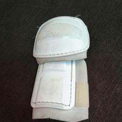 ミズノ エルボーガード 白 高校野球対応