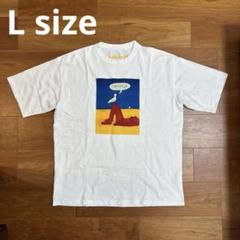 【美品】EDIFICE SAVIGNAC 別注 プリント Tシャツ Lサイズ