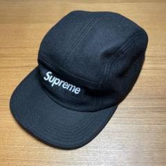 シュプリーム　ロロピアーナ　Sロゴウールキャップ　ブラック Supreme シュプリーム 21SS Loro Piana ロロピアーナ Terry S