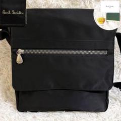 ✨極美品✨ポールスミス メッセンジャーバッグ 大容量 ナイロン×レザー 大容量
