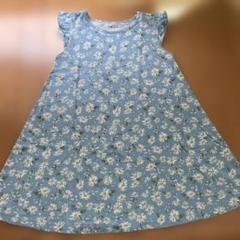 GLOBAL WORK 花柄ノースリーブワンピース X-LARGE
