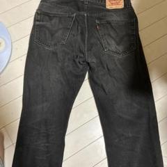 Levi's 505 ブラックデニム W32 L30