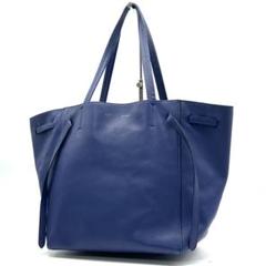 【良品!✨】CELINE セリーヌ カバ ファントム トートバッグ ネイビー