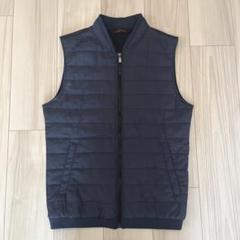 【極美品】ZARA dnwr  ダウンベスト　ブラック　メンズ　US　L(XL) ZARA ザラ ダウンベスト パフベスト dnwr ブラック sizeL 瑞穂店