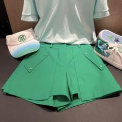 ゴルフ レディース G/FORE ジーフォア ショートパンツ（グリーン）Sサイズ