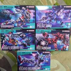 HG ガンダム ジークアクス 軍警ザク ゲルググ 赤いガンダム