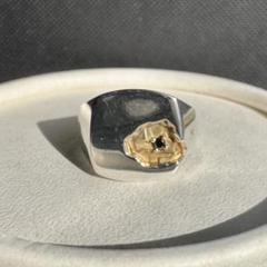 【希少】トムウッド/Mined Ring/Black Diamond/サイズ58 Mined Ring Large Black Diamond - Tom Wood Project Official
