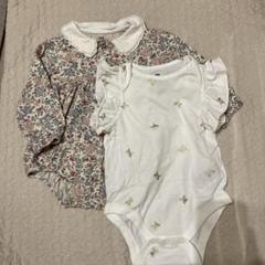 H&M & GAP オーガニックコットンロンパース2点セット