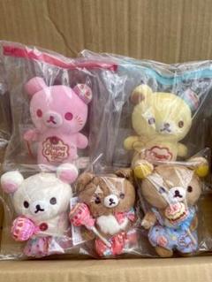 LOFT限定 リラックマ×チュッパチャップス ぬいぐるみ 5点セット リラックマ×チュッパチャップス ぬいぐるみ5点セット LOFT限定