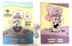 【ESTHER BUNNY】エスターバニー　クリアファイル＆缶バッジ　セット