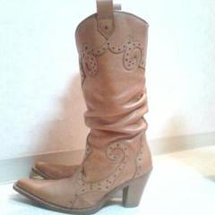 センドラ SENDRA ウエスタンブーツ 【数回着用のみ】　37サイズ 古着 センドラ SENDRA ウエスタンブーツ US7 レディース24.0cm