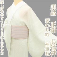 伝統工藝TAgp 破格希少品きしや夏もの紗絽正絹