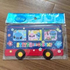 スティッチとスクランプ バス型メモ帳